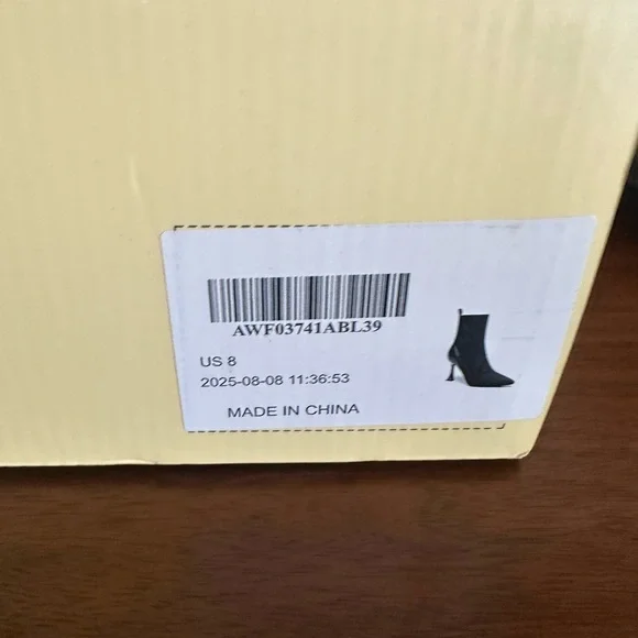 Cosy Island SleekKnit Pointed Toe Sock Ankle Boots - Picture 10 of 10